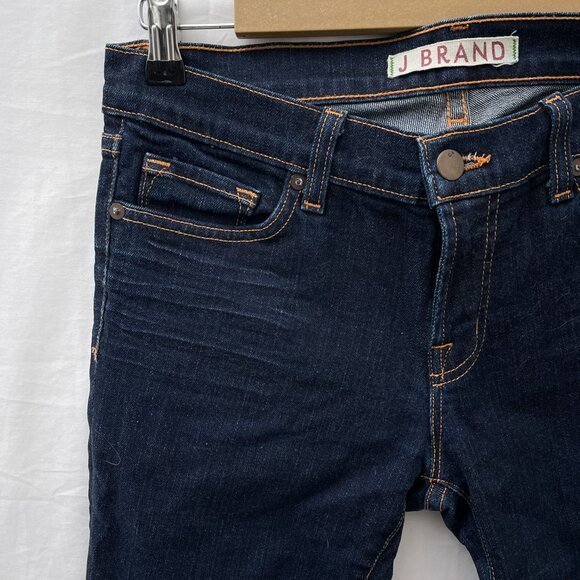 J Brand Womens‎ Pencil Leg Skinny Jeans Style 912 Ink Dark Wash Denim Size 30 - Picture 13 of 13